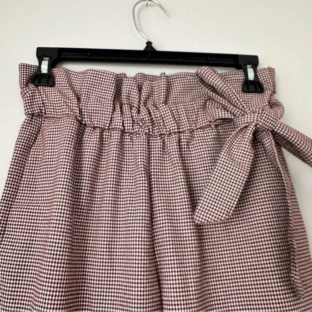 Zara Wide Leg Paper Bag Style Size XS - Picture 4 of 13